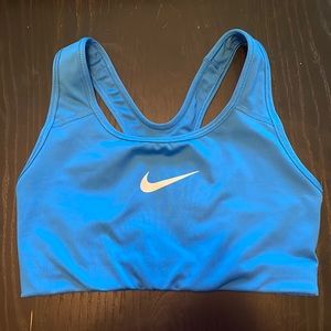 Nike Dri-Fit Sports Bra Light Blue Size Small Non-Padded Racerback